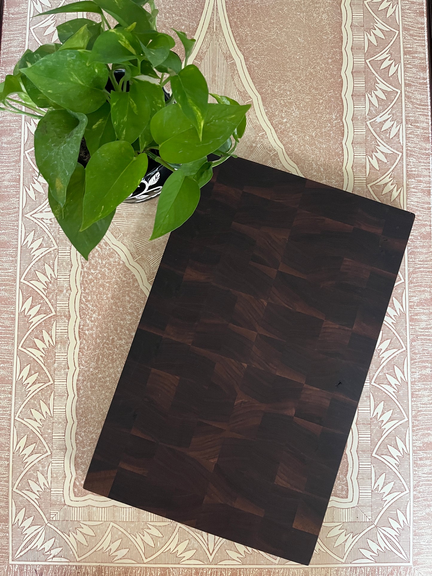 End Grain Cutting Board - Black Walnut